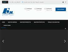 Tablet Screenshot of elementosmetalicos.com